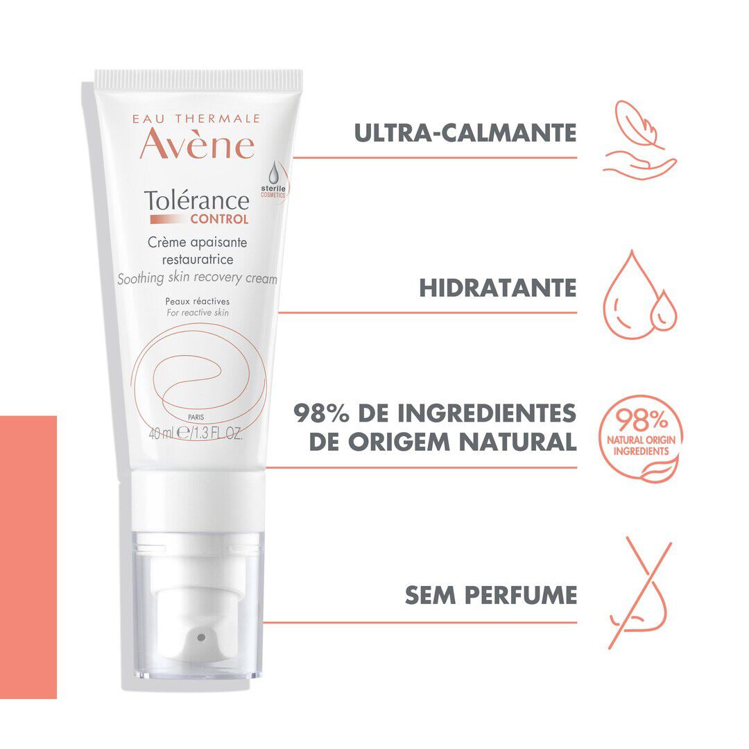 Tolerance Control Creme Reparador Suavizante - AVENE -  - Imagem 3 Tolerance Control Creme Reparador Suavizante - AVENE -  - Imagem 3