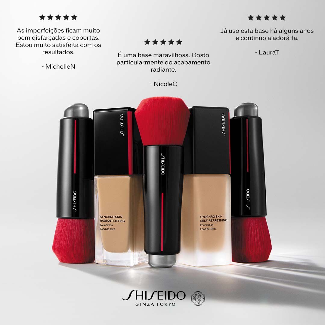 SYNCHRO SKIN SELF-REFRESHING FOUNDATION - SHISEIDO - SHISEIDO MAQUILHAGEM - Imagem 6