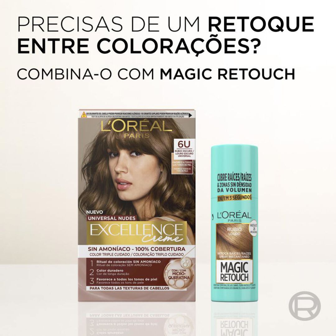 Excellence Creme Universal Nudes - L'OR&Eacute;AL COLORA&Ccedil;&Atilde;O - LOREAL COLORA&Ccedil;&Atilde;O - Imagem 8