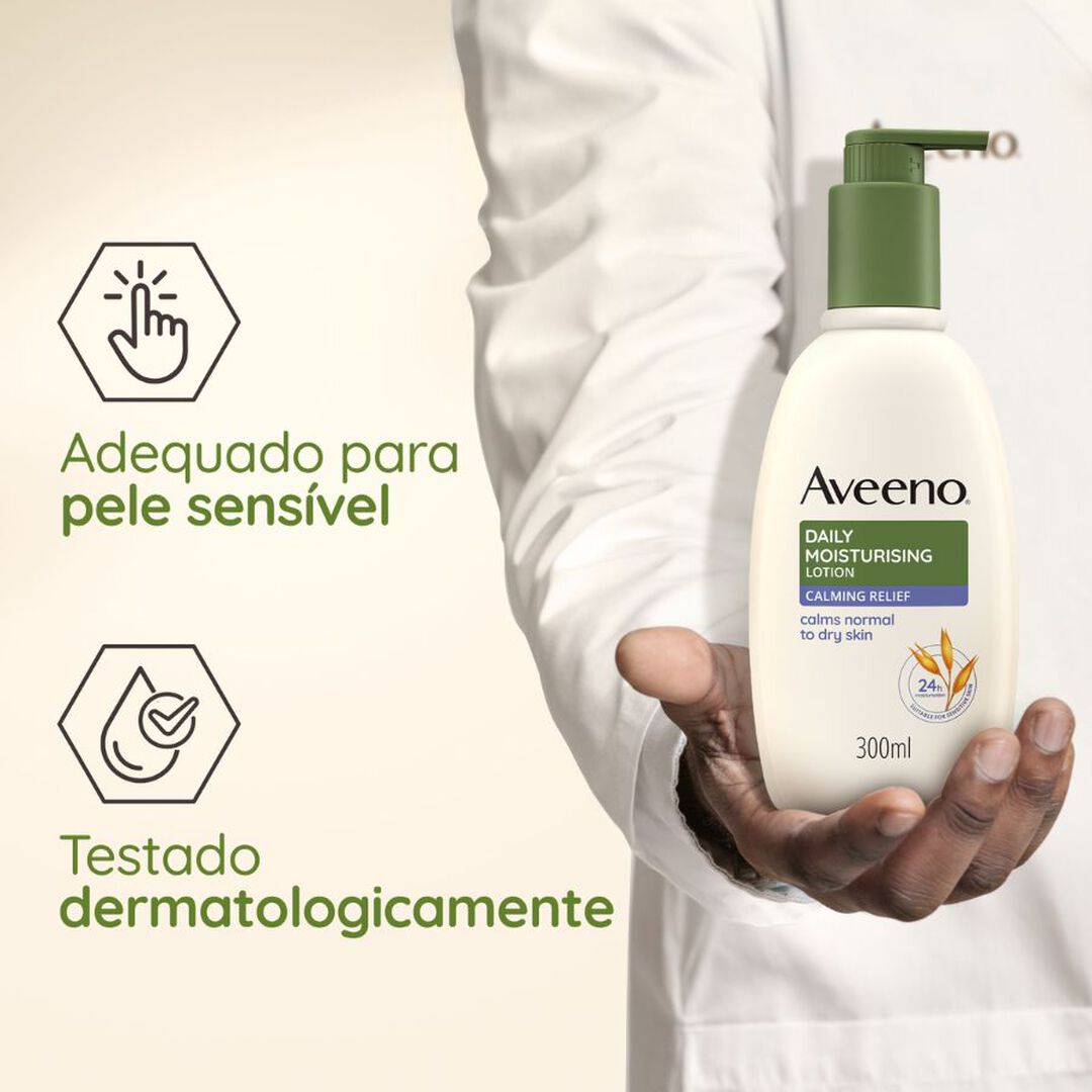 Daily Moisturising - Loção Corporal Lavanda - AVEENO -  - Imagem 5
