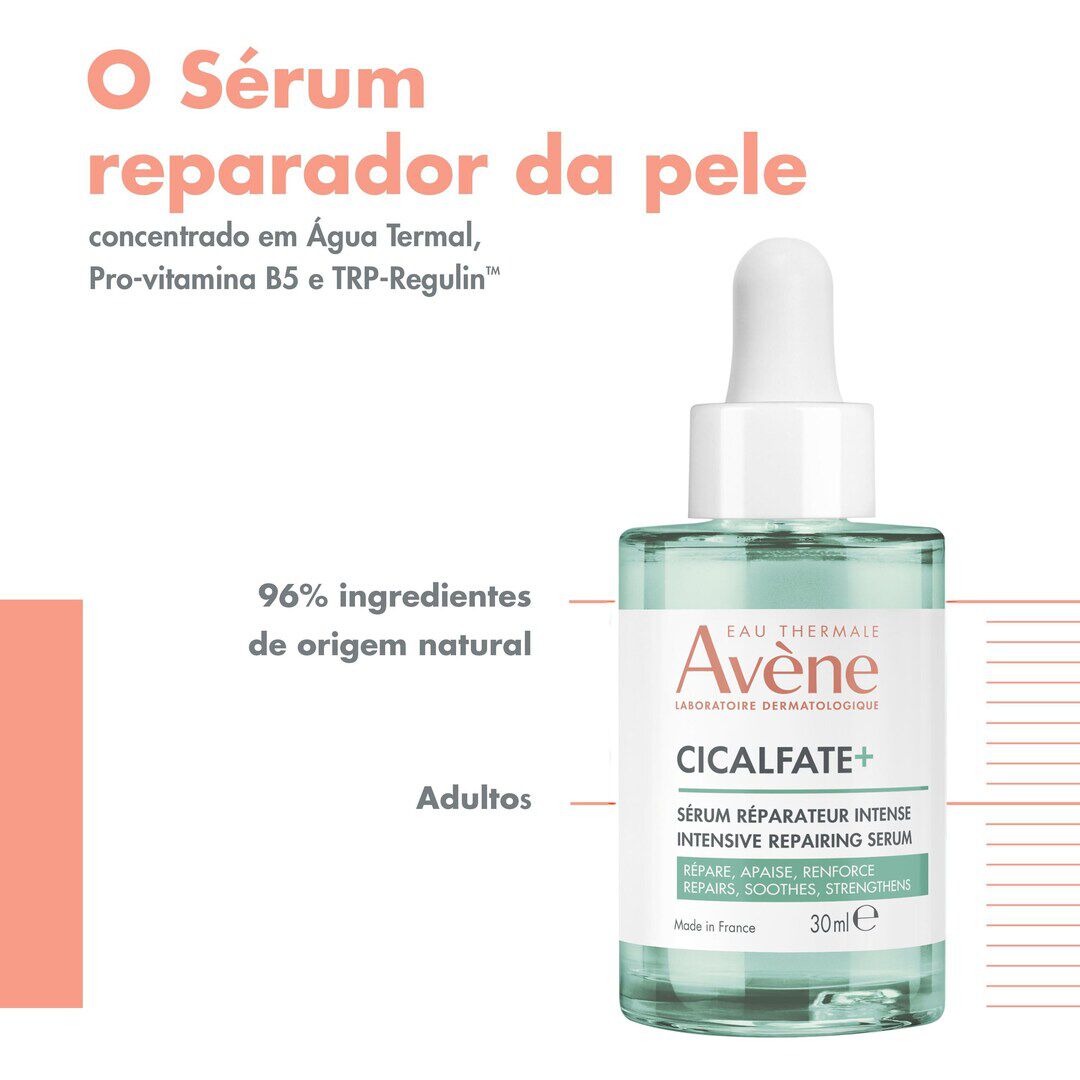 Cicalfate+ Serum rosto pele fr&aacute;gil e irritada - AVENE -  - Imagem 6