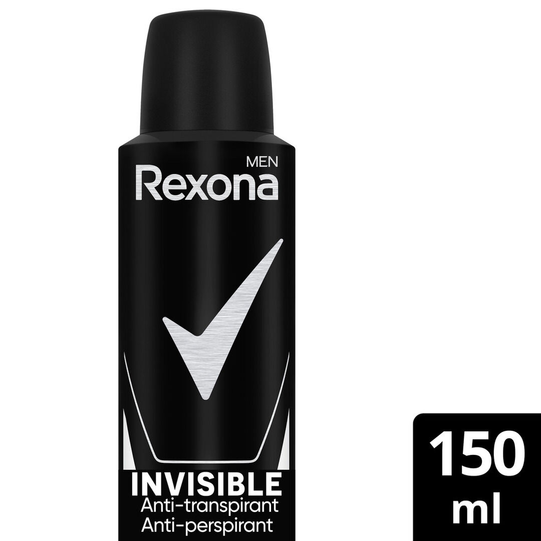 Desodorizante Spray Invisible Black&White 48H - REXONA -  - Imagem 1