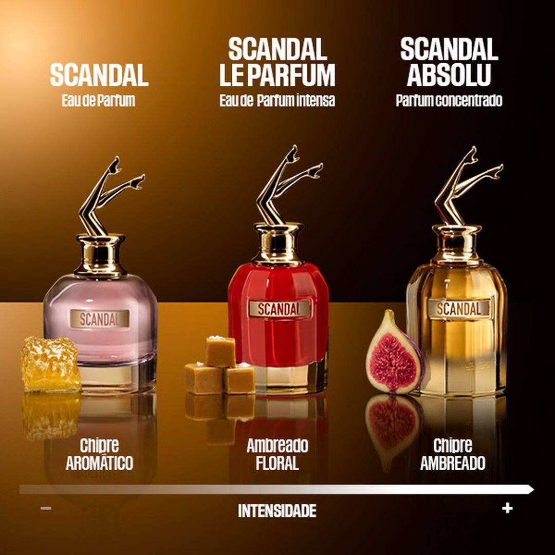 PARFUM CONCENTR&Eacute; - Jean Paul Gaultier - SCANDAL ABSOLU - Imagem 3