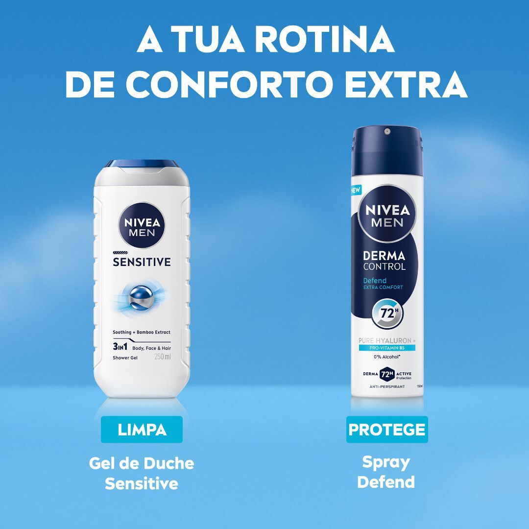 Derma Control Defend Desodorizante Spray - NIVEA -  - Imagem 2