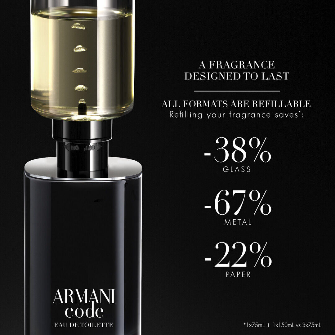 Eau de Toilette Recarga - Giorgio Armani - Armani Code - Imagem 8