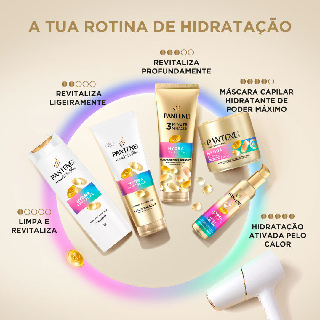 PANTENE CREME SEM ENXAGUAR HYDRA REVITALIZA 135ML - PANTENE -  - Imagem 2