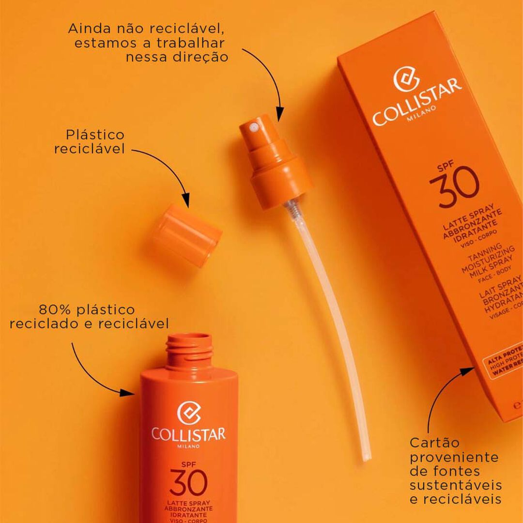 Tanning Milk Face&Body Spray SPF30 - COLLISTAR - SUN - Imagem 3