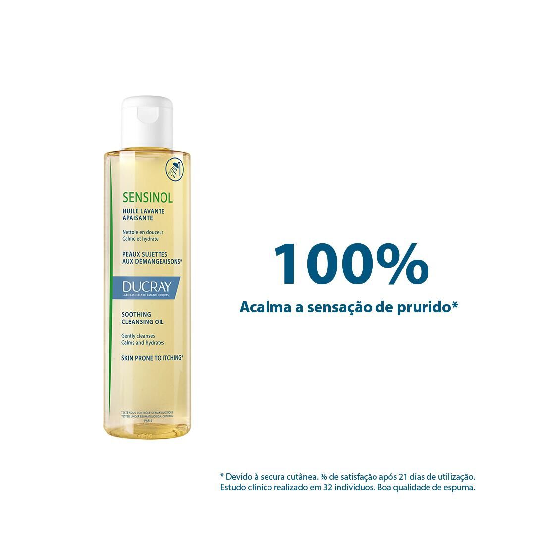 Ducray Sensinol &Oacute;leo Lavante Calmante 200ml - DUCRAY -  - Imagem 4