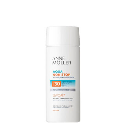 Aqua - Loção Facial Toque Seco SPF30 - Anne Möller - NON STOP - Imagem