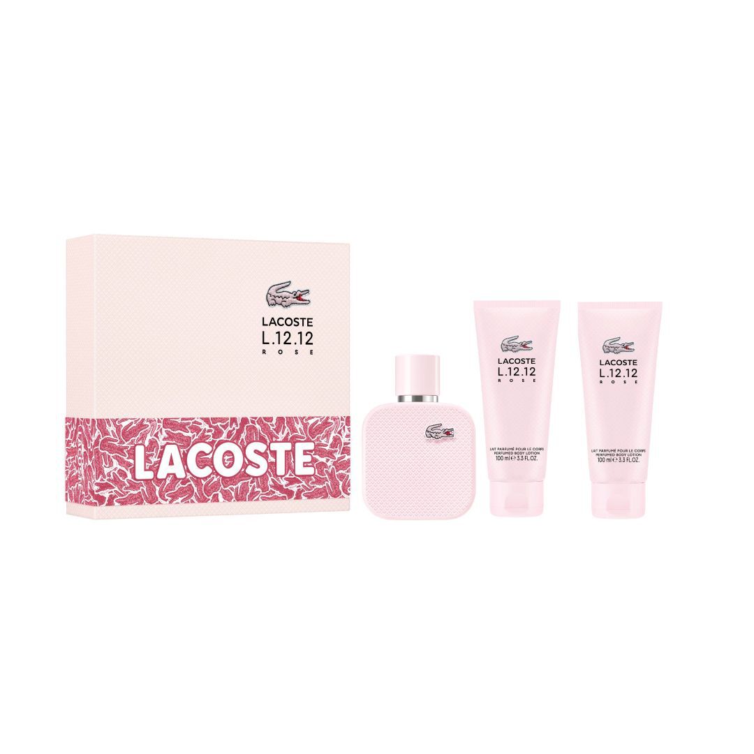 Coffret Eau de Parfum - LACOSTE - Lacoste L.12.12 Rose - Imagem 1