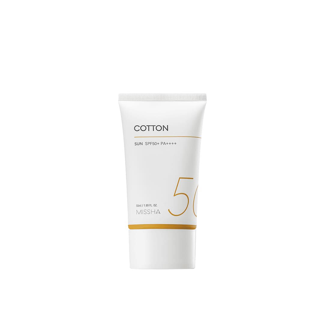 Protetor Solar All Around Safe Block Cotton Sun SPF50+ Pa++++ - Missha -  - Imagem 1