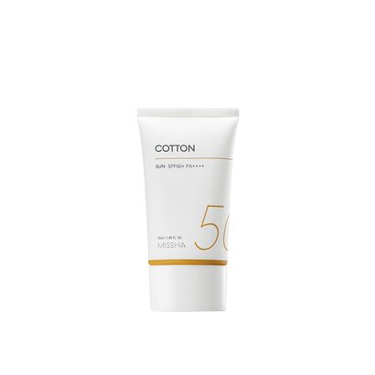 Protetor Solar All Around Safe Block Cotton Sun SPF50+ Pa++++ - Missha -  - Imagem