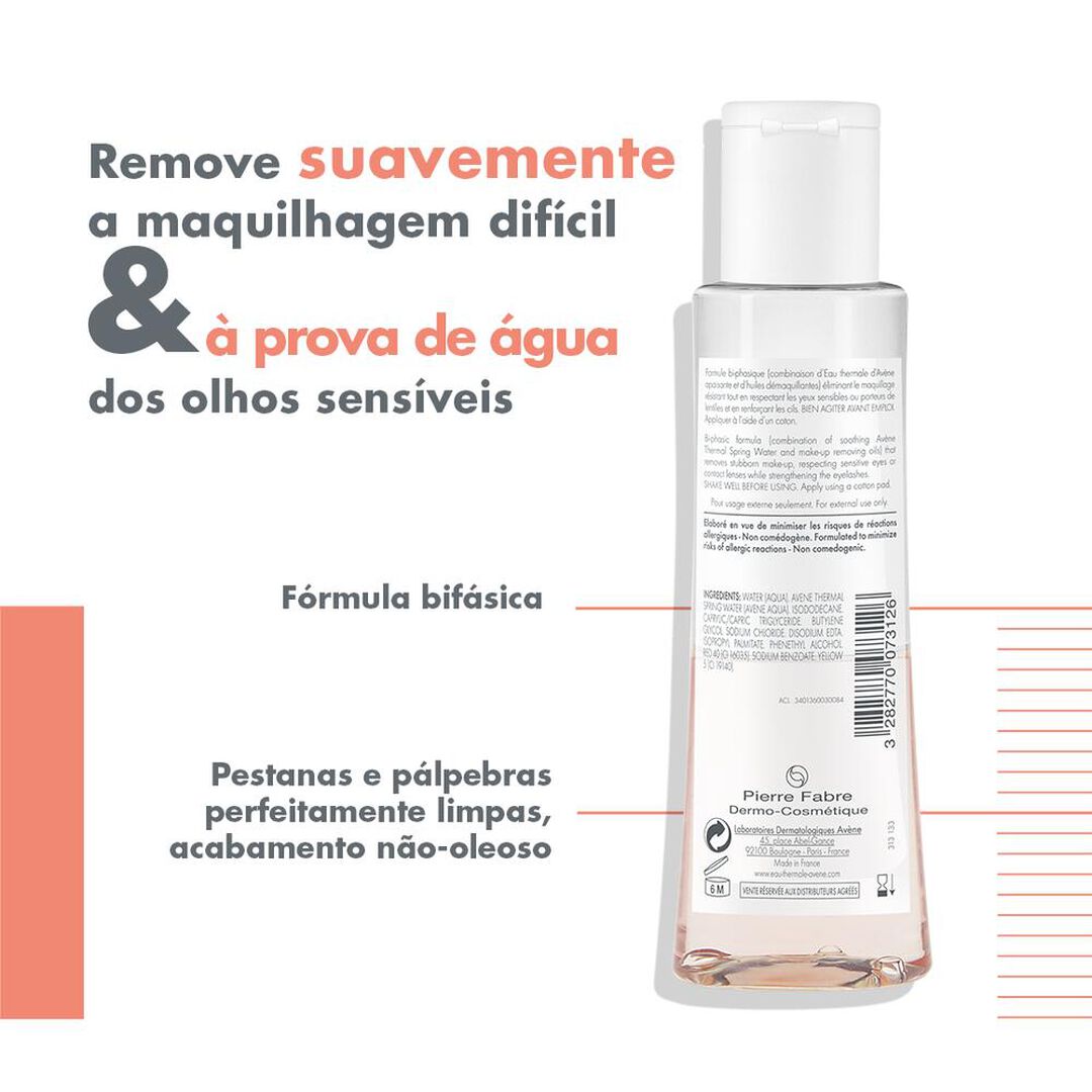 Desmaquilhante Intenso de Olhos - AVENE -  - Imagem 3