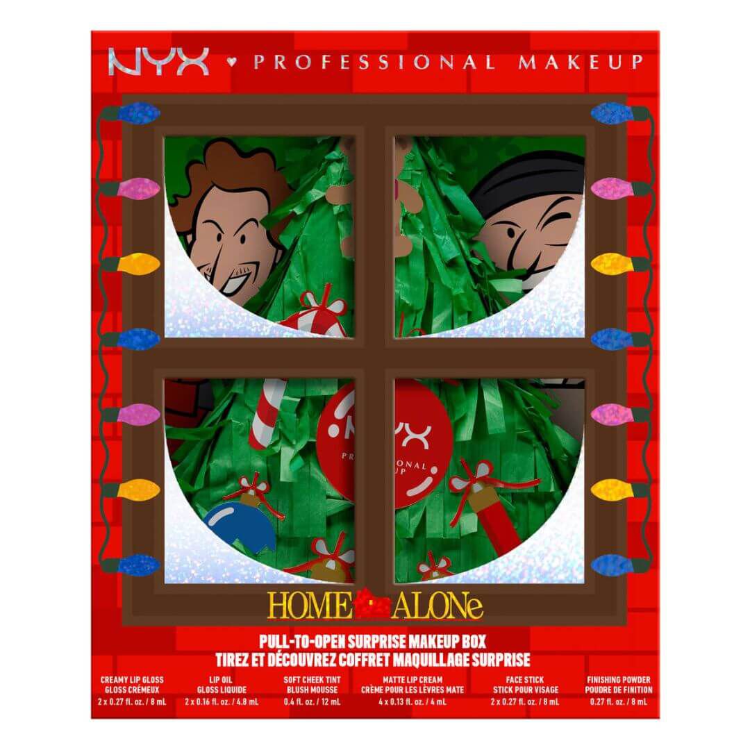 Pinhata Surpresa - NYX Professional Makeup - Holiday 2024 Home Alone Collab - Imagem 1
