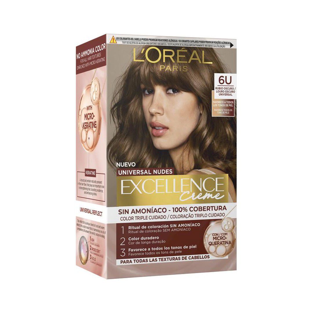 Excellence Creme Universal Nudes - L'OR&Eacute;AL COLORA&Ccedil;&Atilde;O - LOREAL COLORA&Ccedil;&Atilde;O - Imagem 1