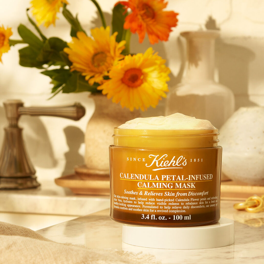 Petal-Infused Calming Mask - KIEHL'S - Calendula - Imagem 7