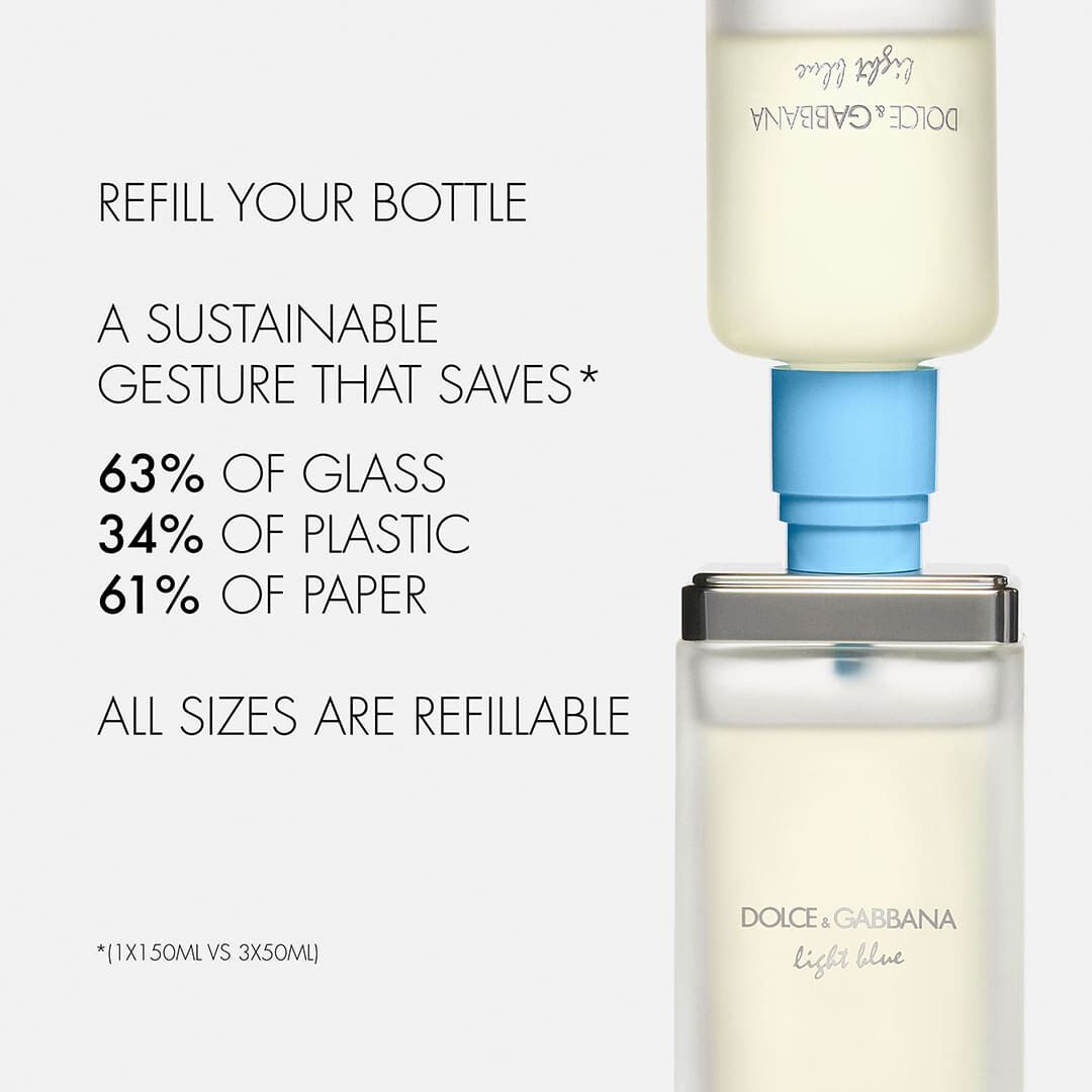Recarga Eau de Toilette - Dolce&Gabbana - LIGHT BLUE - Imagem 3