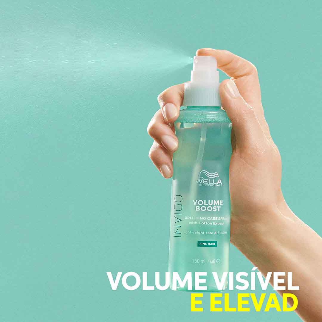 Volume Boost - Spray Potenciador de Volume - WELLA HAIR CARE - Invigo - Imagem 9 Volume Boost - Spray Potenciador de Volume - WELLA HAIR CARE - Invigo - Imagem 9
