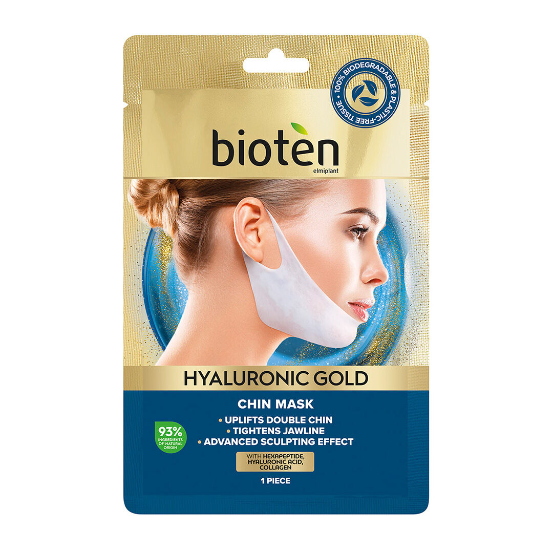 M&aacute;scara queixo Hyaluronic Gold - BIOTEN -  - Imagem 1
