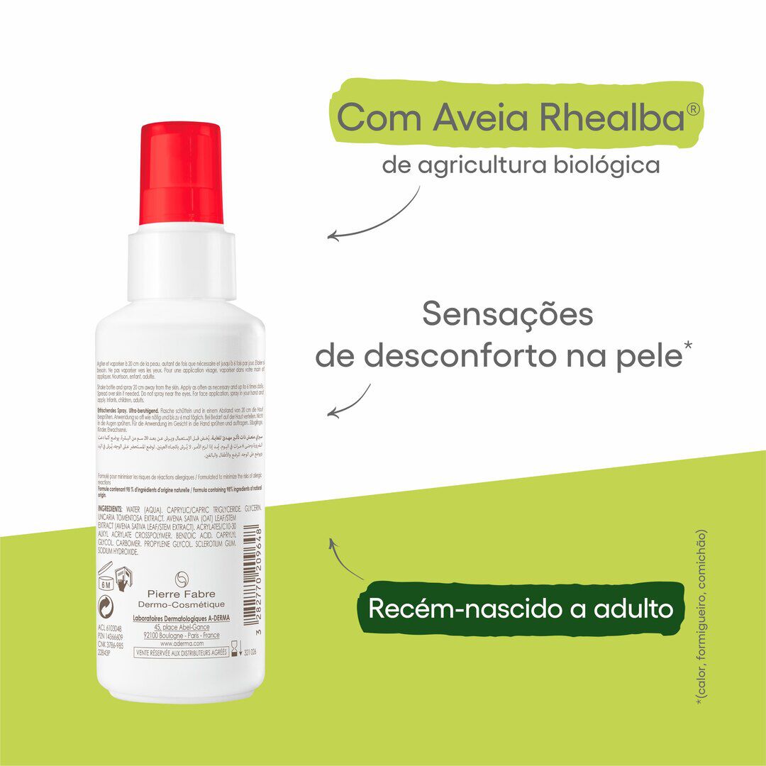 Cutalgan Spray Refrescante Ultracalmante - A-DERMA -  - Imagem 6