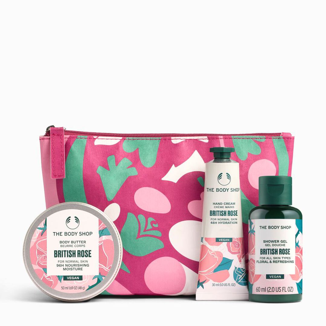 Necessaire Mini British Rose - The Body Shop - BODY SHOP - Imagem 1