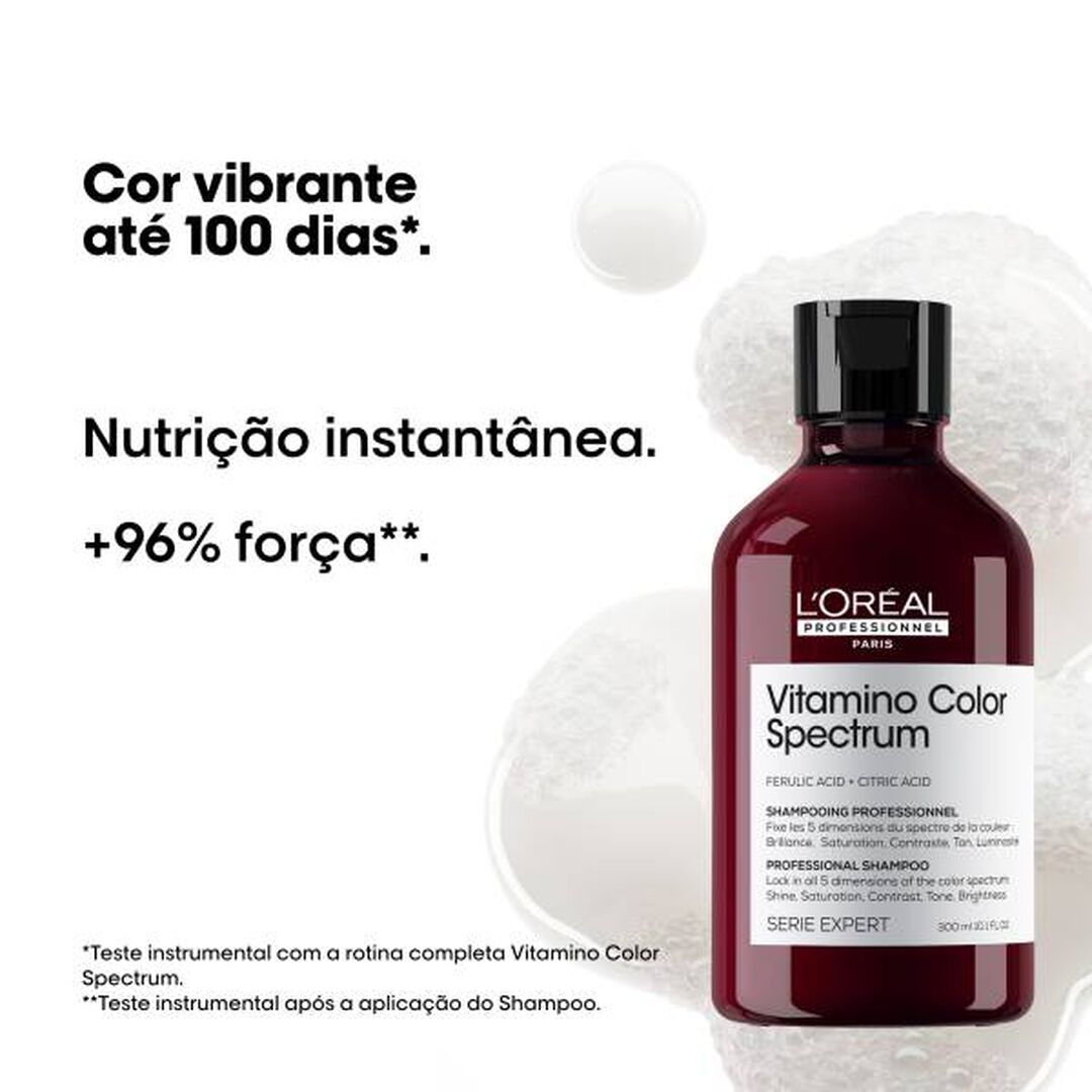 L'Oréal Professionnel Serie Expert Shampoo Vitamino Color Spectrum - L'ORÉAL PROFESSIONNEL - Vitamino Color Spectrum - Imagem 12