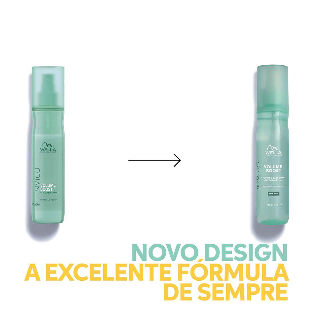 Volume Boost - Spray Potenciador de Volume - WELLA HAIR CARE - Invigo - Imagem 2 Volume Boost - Spray Potenciador de Volume - WELLA HAIR CARE - Invigo - Imagem 2