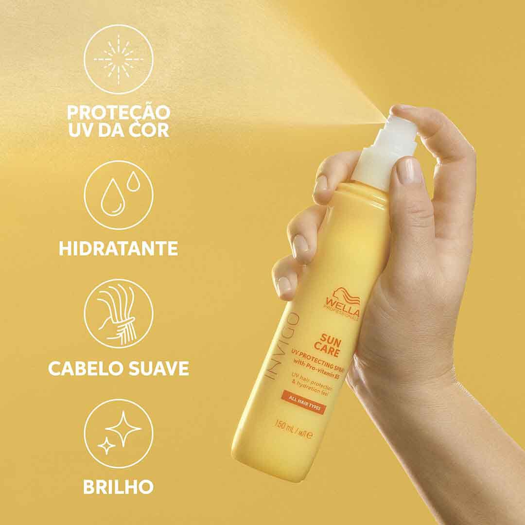 Sun - Spray de Proteção com Filtro UV - WELLA HAIR CARE - Invigo - Imagem 3