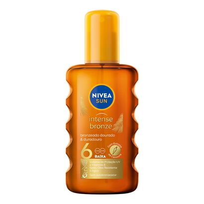 Nivea Sun - Intense Bronze Spray Óleo Cenoura FP6 - NIVEA -  - Imagem