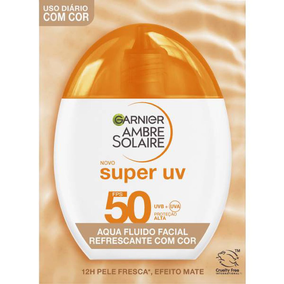 Super UV Vitamina C - Water Refresh Tinted - GARNIER AMBRE SOLAIRE - AMBRE SOLAIRE - Imagem 16