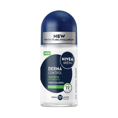Derma Control Sensitive Desodorizante Roll on - NIVEA -  - Imagem