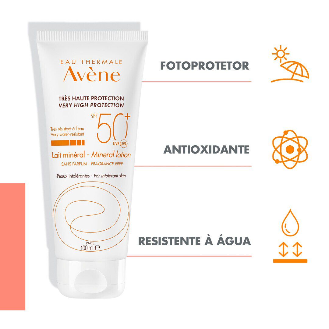 Protetor Solar Leite SPF50+ Mineral - AVENE -  - Imagem 5
