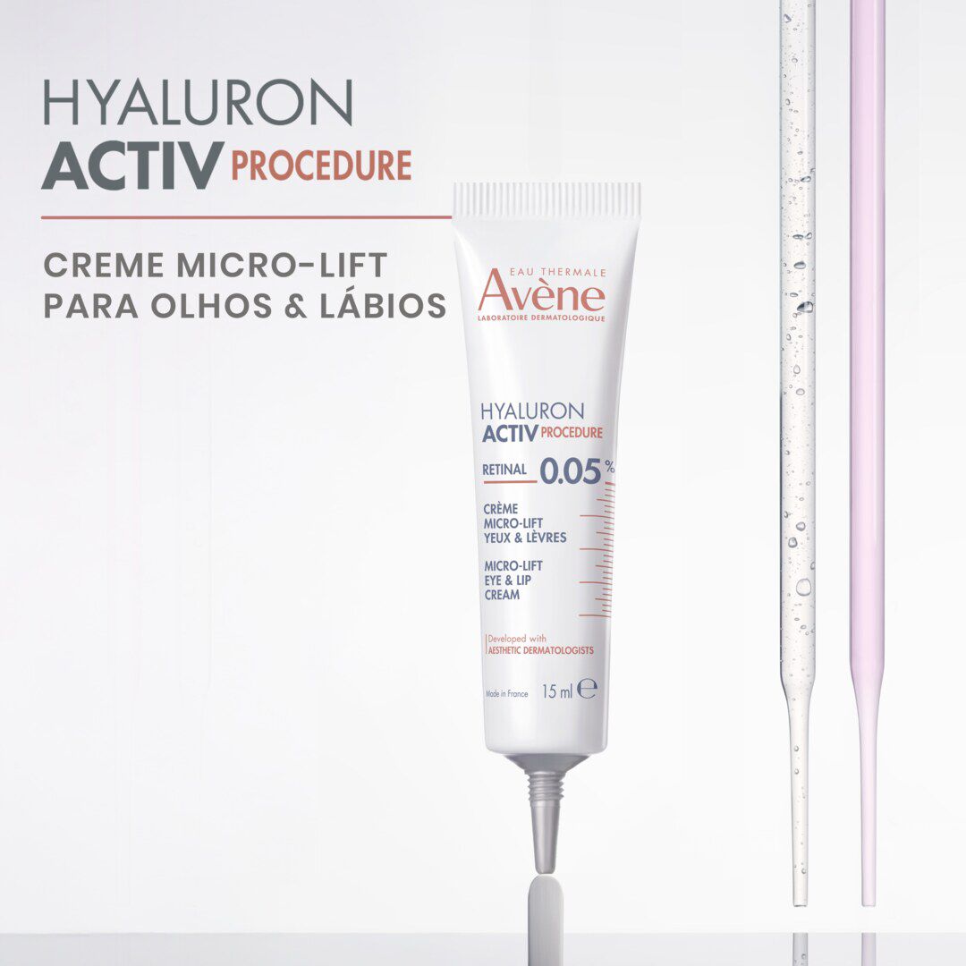 Hyaluron Activ Procedure Creme de Olhos e Lábios Micro-Lift - 0,05% Retinal - AVENE -  - Imagem 6
