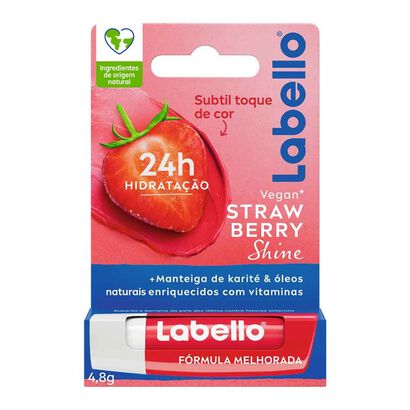 Cuidado Labial Strawberry Shine - LABELLO -  - Imagem