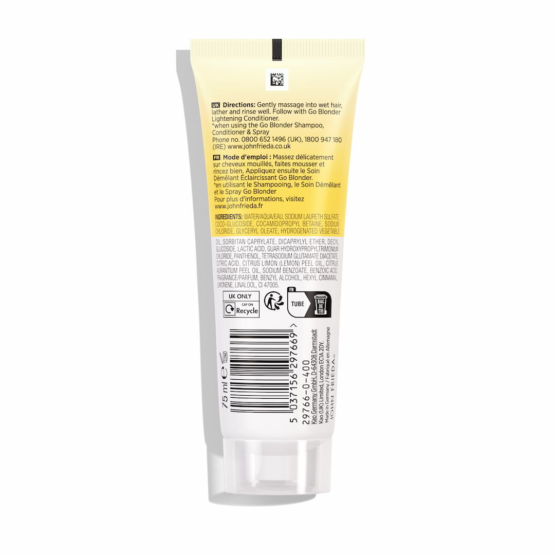 Champ&ocirc; Clareador - John Frieda - Go Blonder - Imagem 2