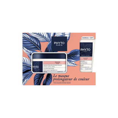 Coffret M&aacute;scara + Champ&ocirc; Anti-desvanecimento Cor - Phyto Paris - PHYTO - Imagem