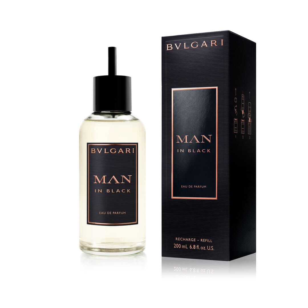 Man in Black Eau de Parfum Recarga - BVLGARI - BVLGARI MAN - Imagem 2