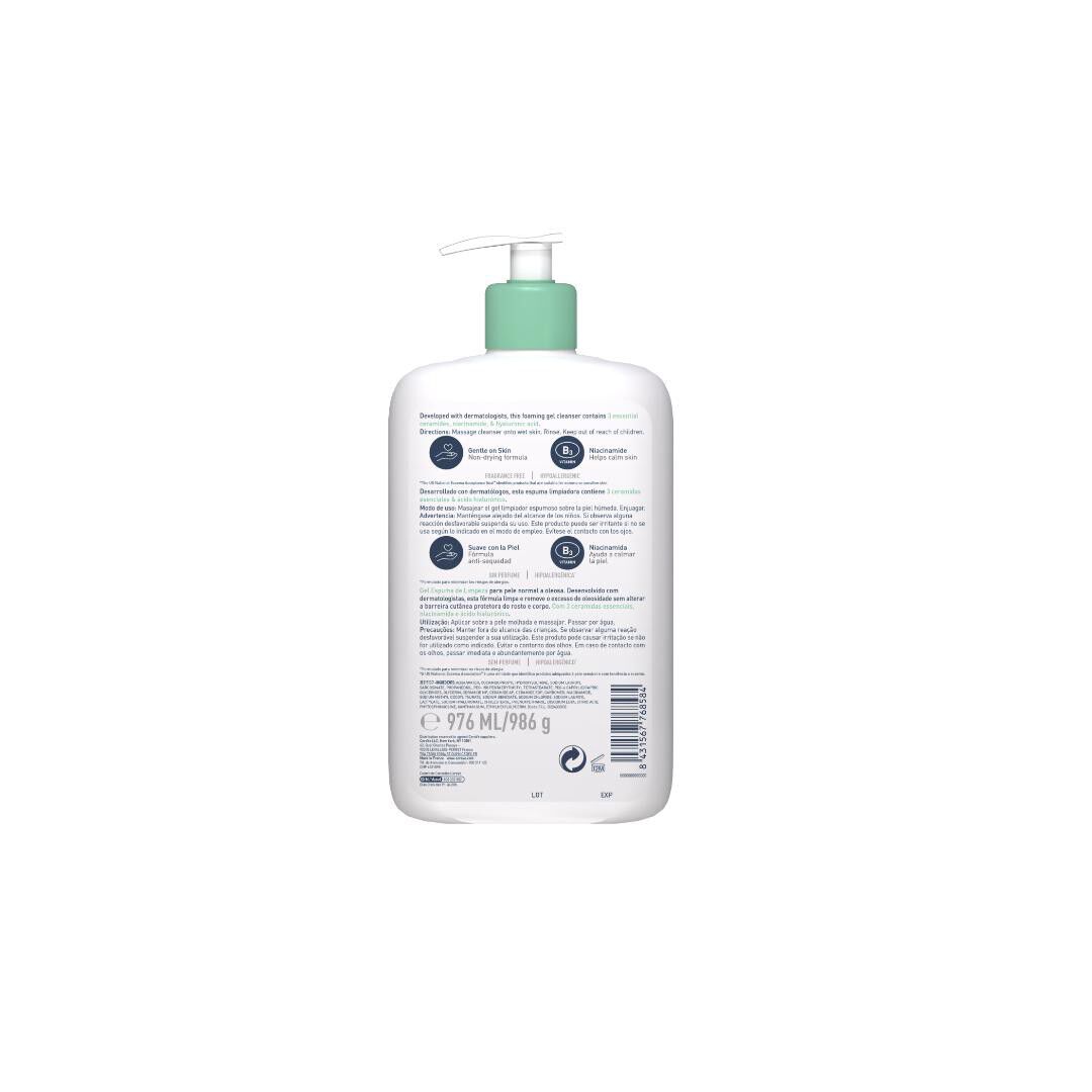 Gel Espuma de Limpeza - CERAVE -  - Imagem 2