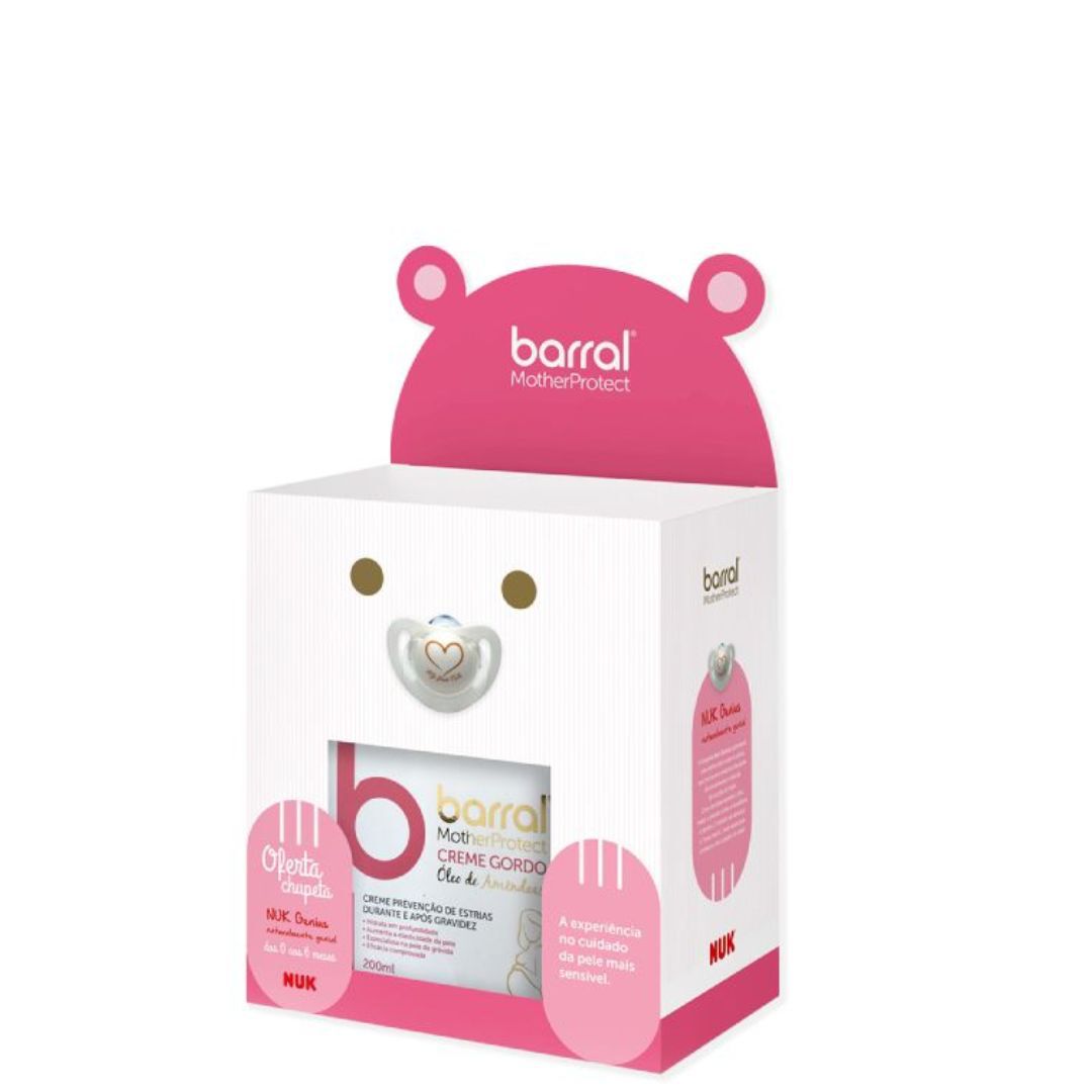 Creme Gordo Óleo Amêndoa + Oferta Nuk Chupeta Momfeel - BARRAL -  - Imagem 1