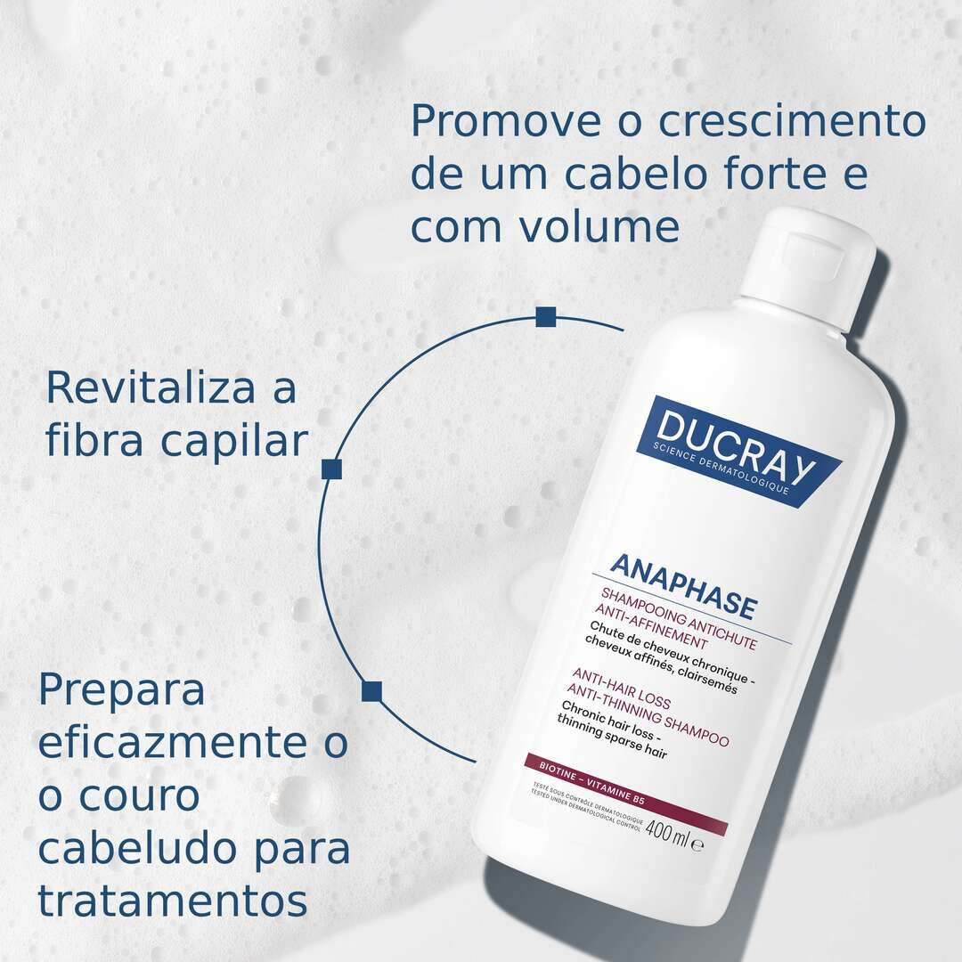 Ducray Anaphase Champô Anti-afinamento 200ML - DUCRAY -  - Imagem 4