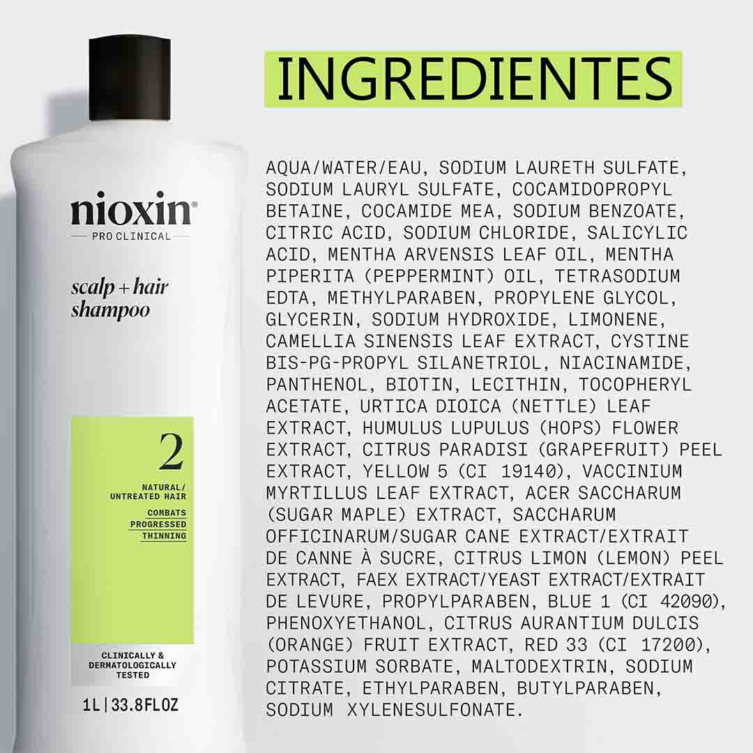 Champô - Nioxin - Sistema 2 - Imagem 3