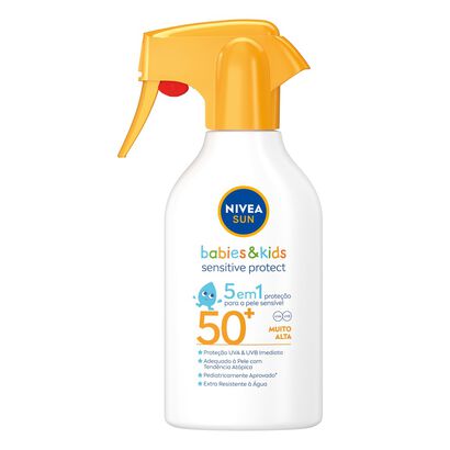 Spray Babies & Kids Sensitive Protect FP50+ - NIVEA -  - Imagem