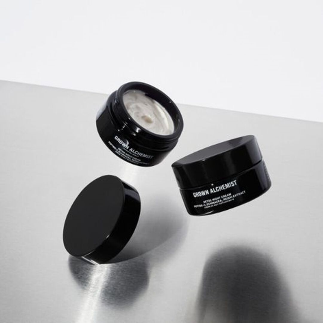 Detox Night Cream: Peptide-3, Echinacea, Reishi Extract - GROWN ALCHEMIST -  - Imagem 5