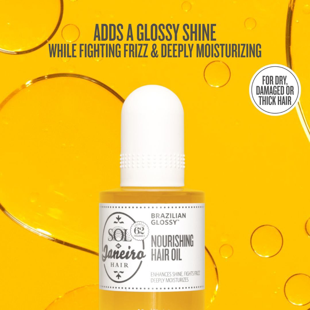 Brazilian Glossy Nourishing Hair Oil  - &Oacute;leo Capilar - Sol de Janeiro -  - Imagem 5