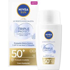 Nivea Sun - Fluido UV Rosto Ultra Prote&ccedil;&atilde;o FP50+, , hi-res