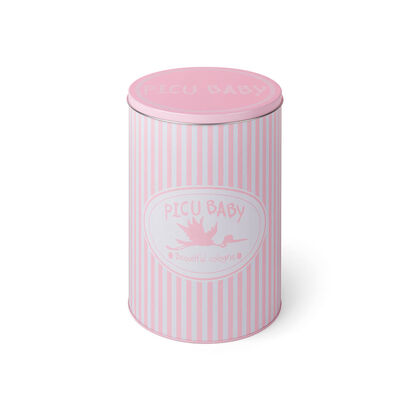 Pack Tambor Lata Picu Baby Rosa - PICU BABY -  - Imagem