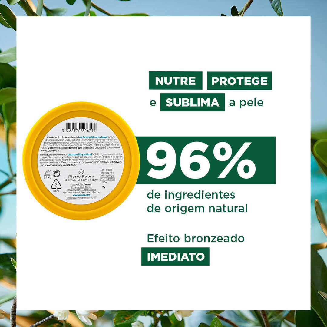 Creme Reparador P&oacute;s-Solar - KLORANE -  - Imagem 3