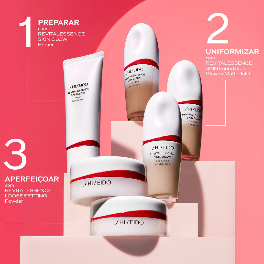 Loose Setting Powder - Glow - SHISEIDO - REVITALESSENCE - Imagem 2