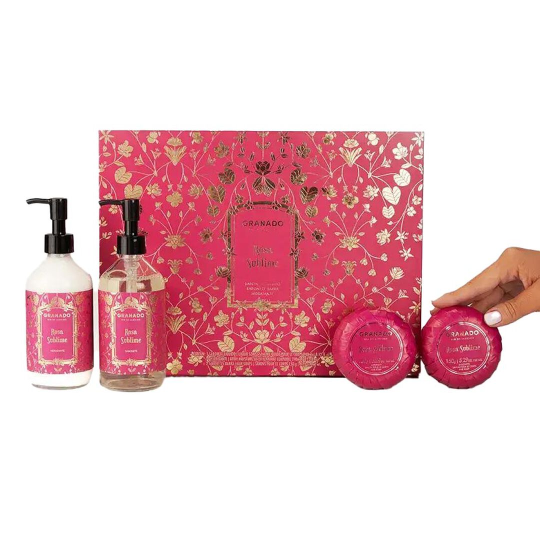 Kit Sabonetes & Hidratante Rosa Sublime - Granado - Rosa Sublime - Imagem 4