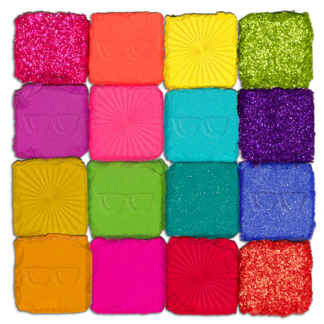 Eye Shadow Palette - I Know That's Bright - NYX Professional Makeup - Ultimate Shadow - Imagem 4